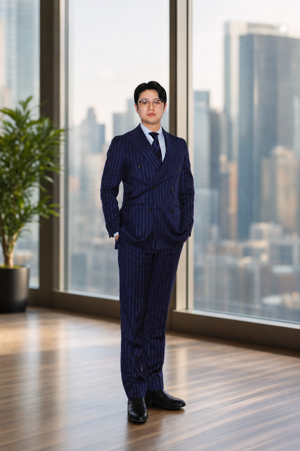 Business Consultant in Professional Office Setting
